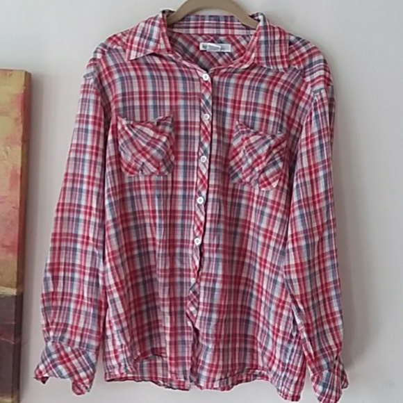 4/$20 KENSIE Pretty plaid puffy pockets - Picture 7 of 8